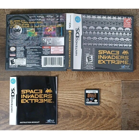 Space Invaders Extreme (Nintendo DS, 2008) Complete CIB - Tested - Picture 1 of 2